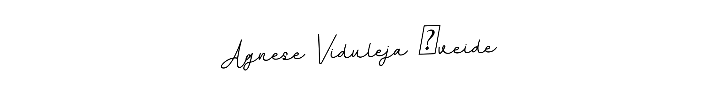 How to make Agnese Viduleja Šveide signature? BallpointsItalic-DORy9 is a professional autograph style. Create handwritten signature for Agnese Viduleja Šveide name. Agnese Viduleja Šveide signature style 11 images and pictures png