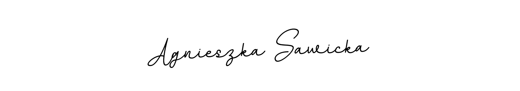 Also You can easily find your signature by using the search form. We will create Agnieszka Sawicka name handwritten signature images for you free of cost using BallpointsItalic-DORy9 sign style. Agnieszka Sawicka signature style 11 images and pictures png