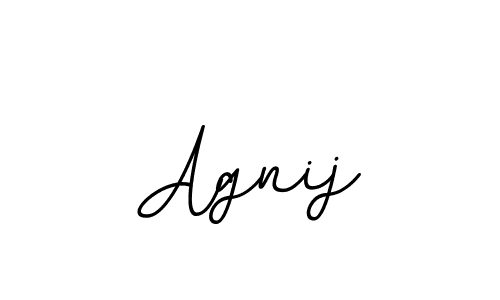 The best way (BallpointsItalic-DORy9) to make a short signature is to pick only two or three words in your name. The name Agnij include a total of six letters. For converting this name. Agnij signature style 11 images and pictures png