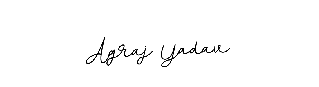 It looks lik you need a new signature style for name Agraj Yadav. Design unique handwritten (BallpointsItalic-DORy9) signature with our free signature maker in just a few clicks. Agraj Yadav signature style 11 images and pictures png