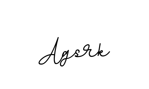 The best way (BallpointsItalic-DORy9) to make a short signature is to pick only two or three words in your name. The name Agsrk include a total of six letters. For converting this name. Agsrk signature style 11 images and pictures png