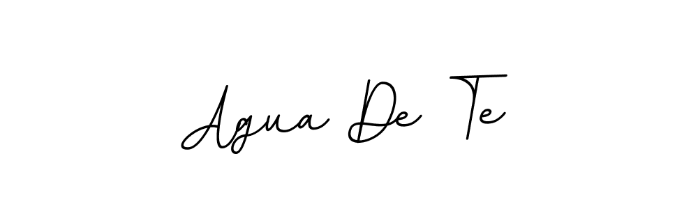 Also we have Agua De Te name is the best signature style. Create professional handwritten signature collection using BallpointsItalic-DORy9 autograph style. Agua De Te signature style 11 images and pictures png