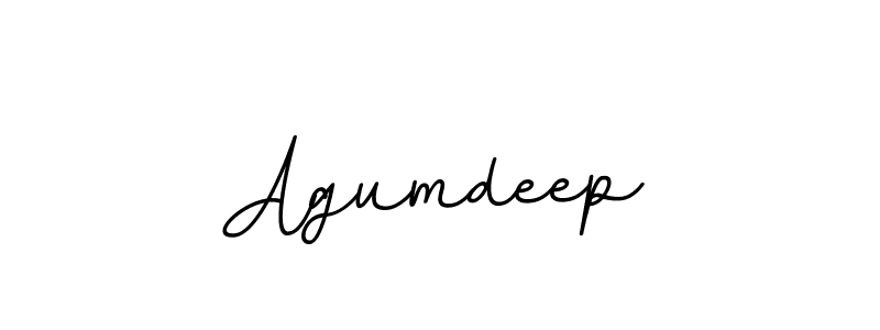 The best way (BallpointsItalic-DORy9) to make a short signature is to pick only two or three words in your name. The name Agumdeep include a total of six letters. For converting this name. Agumdeep signature style 11 images and pictures png