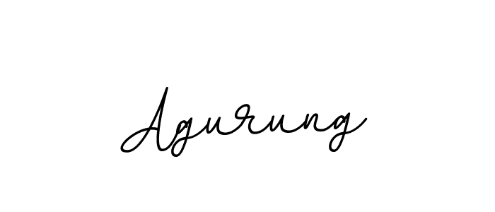 Create a beautiful signature design for name Agurung. With this signature (BallpointsItalic-DORy9) fonts, you can make a handwritten signature for free. Agurung signature style 11 images and pictures png