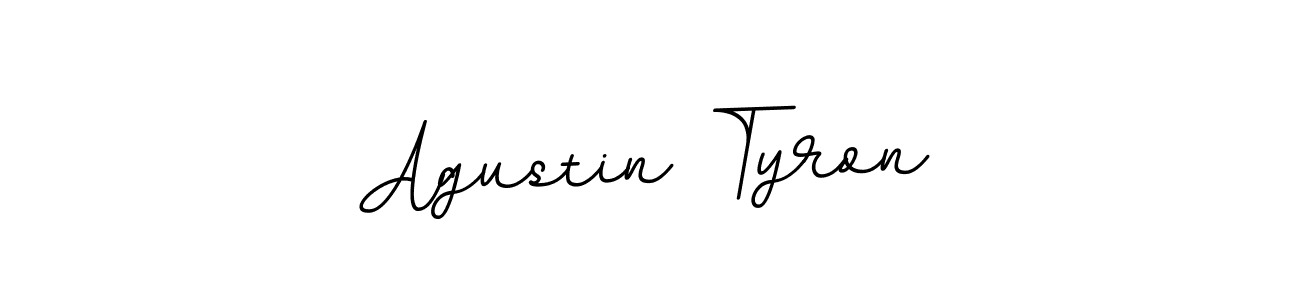 Create a beautiful signature design for name Agustin Tyron. With this signature (BallpointsItalic-DORy9) fonts, you can make a handwritten signature for free. Agustin Tyron signature style 11 images and pictures png