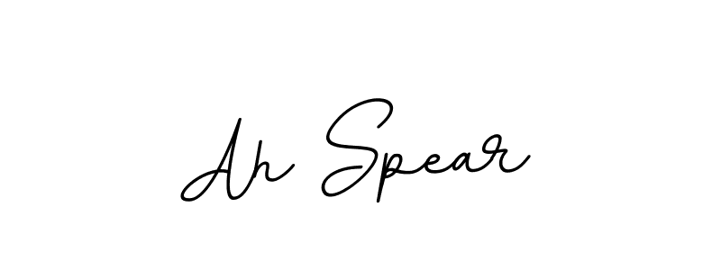 Also we have Ah Spear name is the best signature style. Create professional handwritten signature collection using BallpointsItalic-DORy9 autograph style. Ah Spear signature style 11 images and pictures png