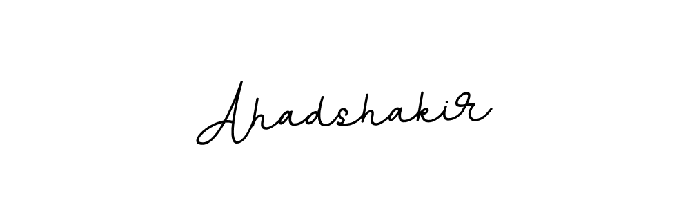 Ahadshakir stylish signature style. Best Handwritten Sign (BallpointsItalic-DORy9) for my name. Handwritten Signature Collection Ideas for my name Ahadshakir. Ahadshakir signature style 11 images and pictures png