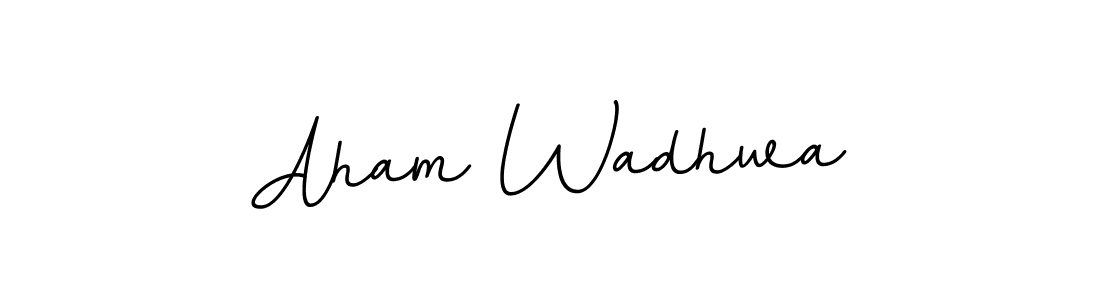 Make a short Aham Wadhwa signature style. Manage your documents anywhere anytime using BallpointsItalic-DORy9. Create and add eSignatures, submit forms, share and send files easily. Aham Wadhwa signature style 11 images and pictures png