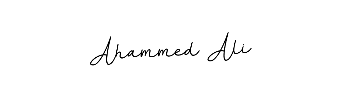 The best way (BallpointsItalic-DORy9) to make a short signature is to pick only two or three words in your name. The name Ahammed Ali include a total of six letters. For converting this name. Ahammed Ali signature style 11 images and pictures png