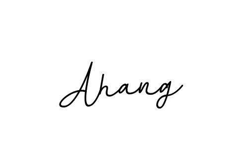 Use a signature maker to create a handwritten signature online. With this signature software, you can design (BallpointsItalic-DORy9) your own signature for name Ahang. Ahang signature style 11 images and pictures png