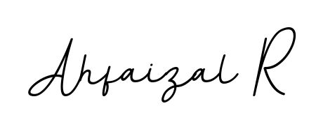 The best way (BallpointsItalic-DORy9) to make a short signature is to pick only two or three words in your name. For converting this name Ahfaizal R. Ahfaizal R signature style 11 images and pictures png