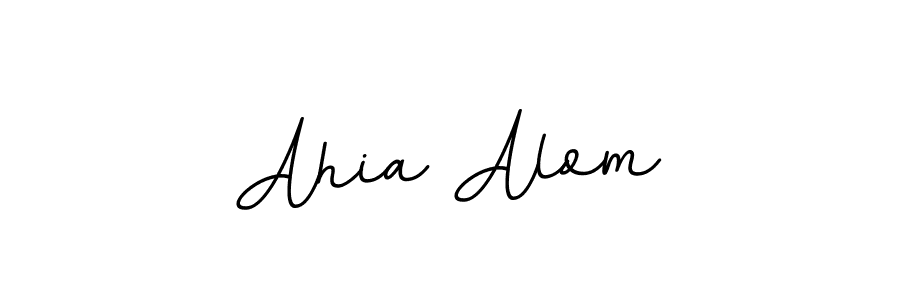 You can use this online signature creator to create a handwritten signature for the name Ahia Alom. This is the best online autograph maker. Ahia Alom signature style 11 images and pictures png
