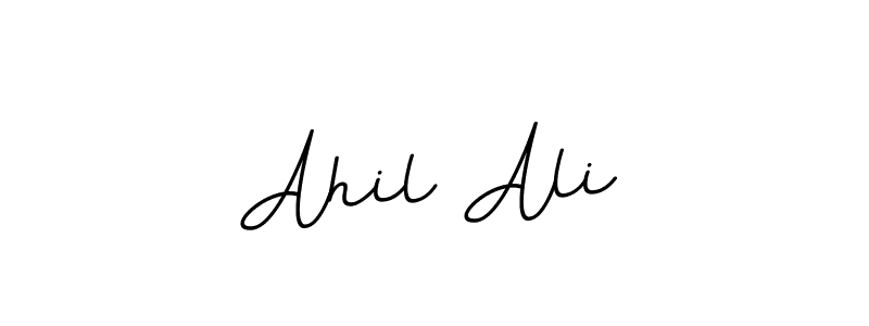 How to Draw Ahil Ali signature style? BallpointsItalic-DORy9 is a latest design signature styles for name Ahil Ali. Ahil Ali signature style 11 images and pictures png