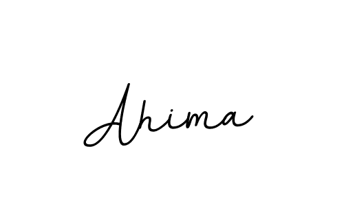 You should practise on your own different ways (BallpointsItalic-DORy9) to write your name (Ahima) in signature. don't let someone else do it for you. Ahima signature style 11 images and pictures png