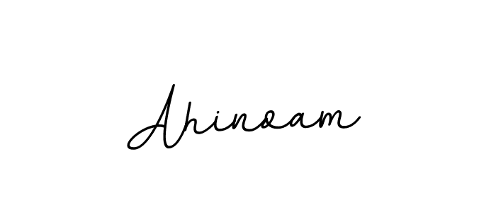 This is the best signature style for the Ahinoam name. Also you like these signature font (BallpointsItalic-DORy9). Mix name signature. Ahinoam signature style 11 images and pictures png