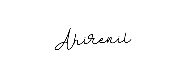 How to Draw Ahirenil signature style? BallpointsItalic-DORy9 is a latest design signature styles for name Ahirenil. Ahirenil signature style 11 images and pictures png