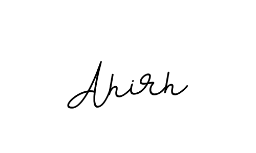 You should practise on your own different ways (BallpointsItalic-DORy9) to write your name (Ahirh) in signature. don't let someone else do it for you. Ahirh signature style 11 images and pictures png