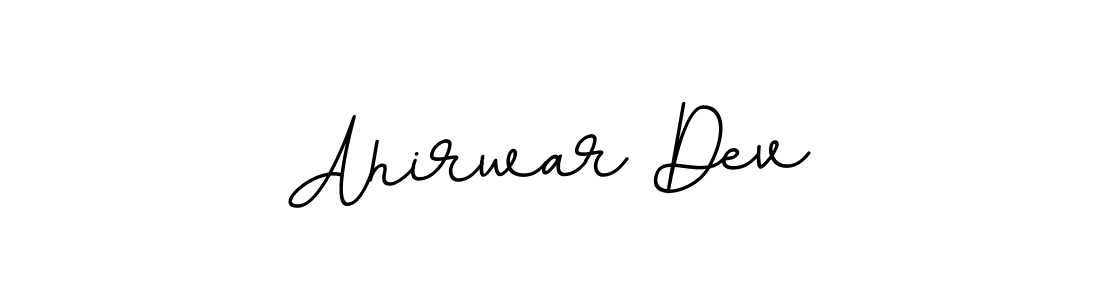 Create a beautiful signature design for name Ahirwar Dev. With this signature (BallpointsItalic-DORy9) fonts, you can make a handwritten signature for free. Ahirwar Dev signature style 11 images and pictures png