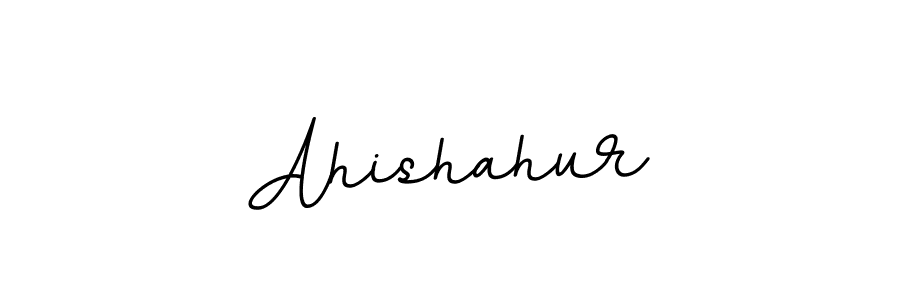 You should practise on your own different ways (BallpointsItalic-DORy9) to write your name (Ahishahur) in signature. don't let someone else do it for you. Ahishahur signature style 11 images and pictures png