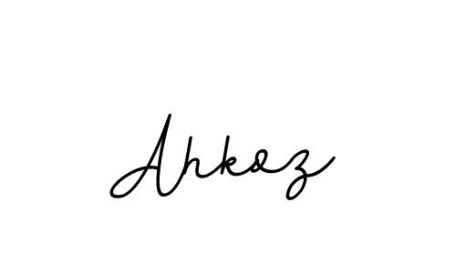 It looks lik you need a new signature style for name Ahkoz. Design unique handwritten (BallpointsItalic-DORy9) signature with our free signature maker in just a few clicks. Ahkoz signature style 11 images and pictures png