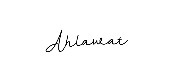 Use a signature maker to create a handwritten signature online. With this signature software, you can design (BallpointsItalic-DORy9) your own signature for name Ahlawat. Ahlawat signature style 11 images and pictures png