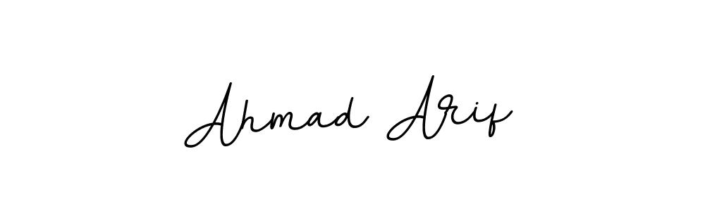 Use a signature maker to create a handwritten signature online. With this signature software, you can design (BallpointsItalic-DORy9) your own signature for name Ahmad Arif. Ahmad Arif signature style 11 images and pictures png