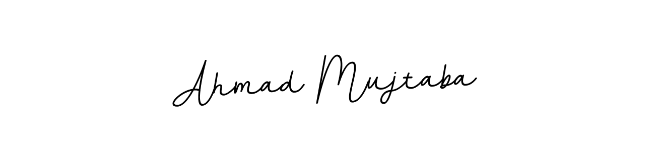 How to make Ahmad Mujtaba signature? BallpointsItalic-DORy9 is a professional autograph style. Create handwritten signature for Ahmad Mujtaba name. Ahmad Mujtaba signature style 11 images and pictures png