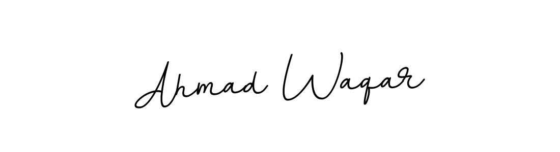 It looks lik you need a new signature style for name Ahmad Waqar. Design unique handwritten (BallpointsItalic-DORy9) signature with our free signature maker in just a few clicks. Ahmad Waqar signature style 11 images and pictures png