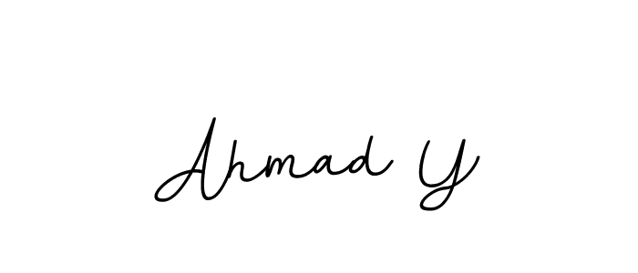 Make a beautiful signature design for name Ahmad Y. Use this online signature maker to create a handwritten signature for free. Ahmad Y signature style 11 images and pictures png