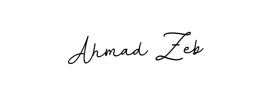 How to make Ahmad Zeb signature? BallpointsItalic-DORy9 is a professional autograph style. Create handwritten signature for Ahmad Zeb name. Ahmad Zeb signature style 11 images and pictures png