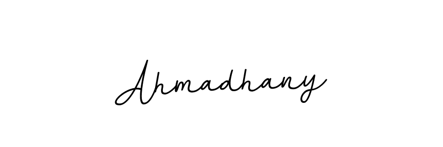 Create a beautiful signature design for name Ahmadhany. With this signature (BallpointsItalic-DORy9) fonts, you can make a handwritten signature for free. Ahmadhany signature style 11 images and pictures png