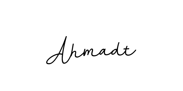 The best way (BallpointsItalic-DORy9) to make a short signature is to pick only two or three words in your name. The name Ahmadt include a total of six letters. For converting this name. Ahmadt signature style 11 images and pictures png
