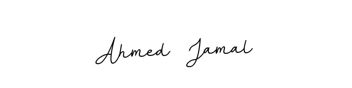 Use a signature maker to create a handwritten signature online. With this signature software, you can design (BallpointsItalic-DORy9) your own signature for name Ahmed  Jamal. Ahmed  Jamal signature style 11 images and pictures png