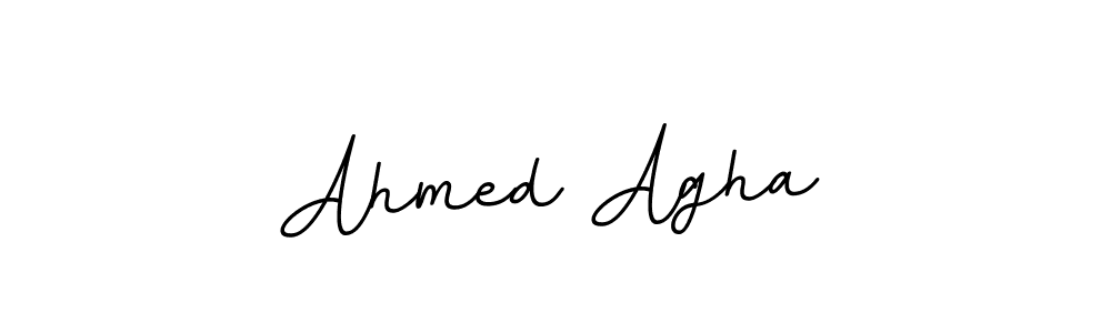 Also we have Ahmed Agha name is the best signature style. Create professional handwritten signature collection using BallpointsItalic-DORy9 autograph style. Ahmed Agha signature style 11 images and pictures png