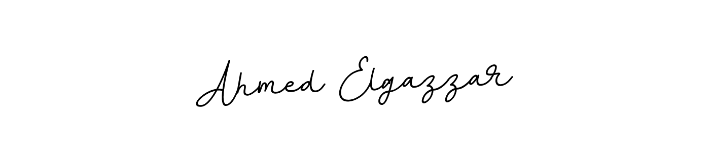 Make a beautiful signature design for name Ahmed Elgazzar. With this signature (BallpointsItalic-DORy9) style, you can create a handwritten signature for free. Ahmed Elgazzar signature style 11 images and pictures png