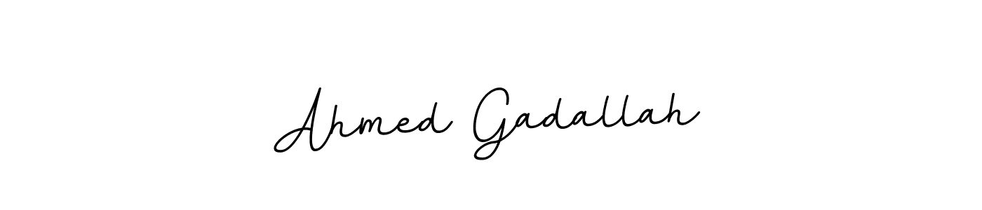 Also You can easily find your signature by using the search form. We will create Ahmed Gadallah name handwritten signature images for you free of cost using BallpointsItalic-DORy9 sign style. Ahmed Gadallah signature style 11 images and pictures png