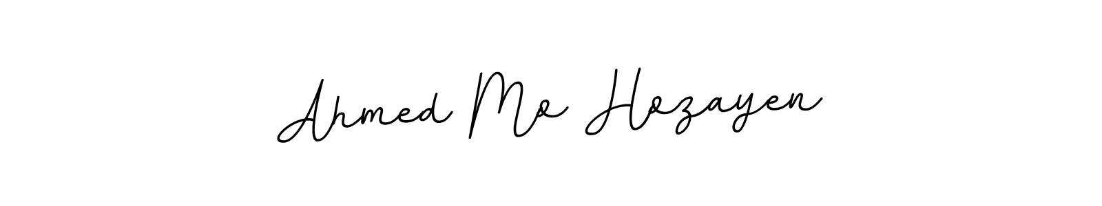 This is the best signature style for the Ahmed Mo Hozayen name. Also you like these signature font (BallpointsItalic-DORy9). Mix name signature. Ahmed Mo Hozayen signature style 11 images and pictures png