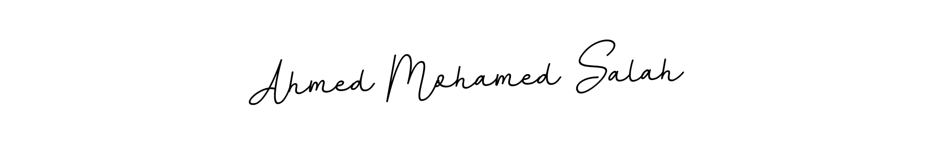 Ahmed Mohamed Salah stylish signature style. Best Handwritten Sign (BallpointsItalic-DORy9) for my name. Handwritten Signature Collection Ideas for my name Ahmed Mohamed Salah. Ahmed Mohamed Salah signature style 11 images and pictures png