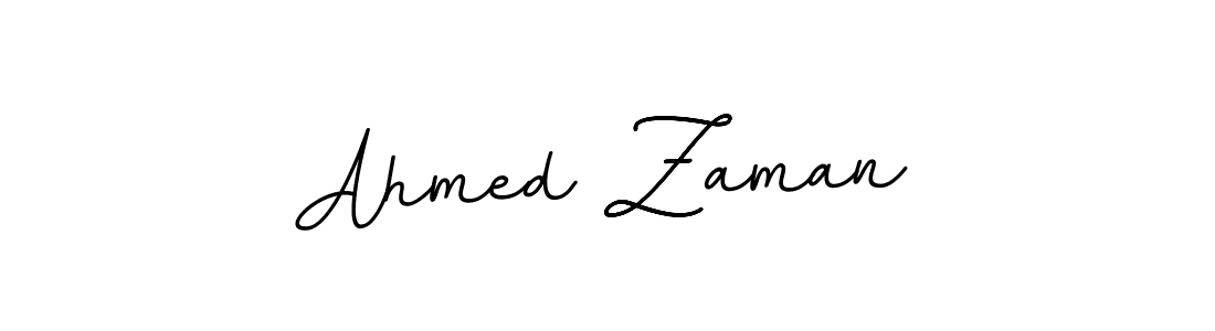 Create a beautiful signature design for name Ahmed Zaman. With this signature (BallpointsItalic-DORy9) fonts, you can make a handwritten signature for free. Ahmed Zaman signature style 11 images and pictures png