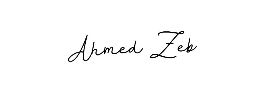 How to make Ahmed Zeb signature? BallpointsItalic-DORy9 is a professional autograph style. Create handwritten signature for Ahmed Zeb name. Ahmed Zeb signature style 11 images and pictures png