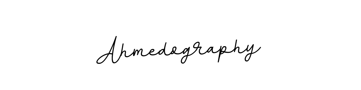 The best way (BallpointsItalic-DORy9) to make a short signature is to pick only two or three words in your name. The name Ahmedography include a total of six letters. For converting this name. Ahmedography signature style 11 images and pictures png