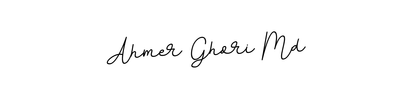 BallpointsItalic-DORy9 is a professional signature style that is perfect for those who want to add a touch of class to their signature. It is also a great choice for those who want to make their signature more unique. Get Ahmer Ghori Md name to fancy signature for free. Ahmer Ghori Md signature style 11 images and pictures png