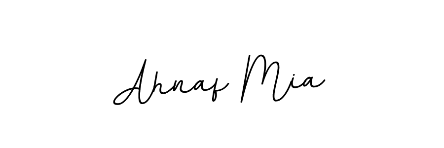 You should practise on your own different ways (BallpointsItalic-DORy9) to write your name (Ahnaf Mia) in signature. don't let someone else do it for you. Ahnaf Mia signature style 11 images and pictures png