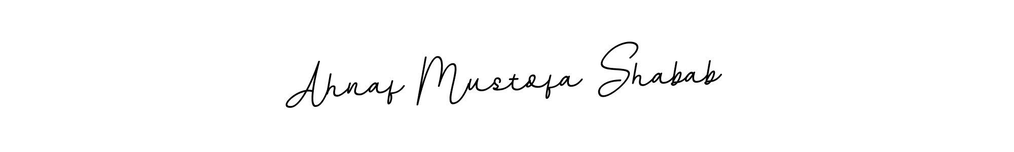 Design your own signature with our free online signature maker. With this signature software, you can create a handwritten (BallpointsItalic-DORy9) signature for name Ahnaf Mustofa Shabab. Ahnaf Mustofa Shabab signature style 11 images and pictures png