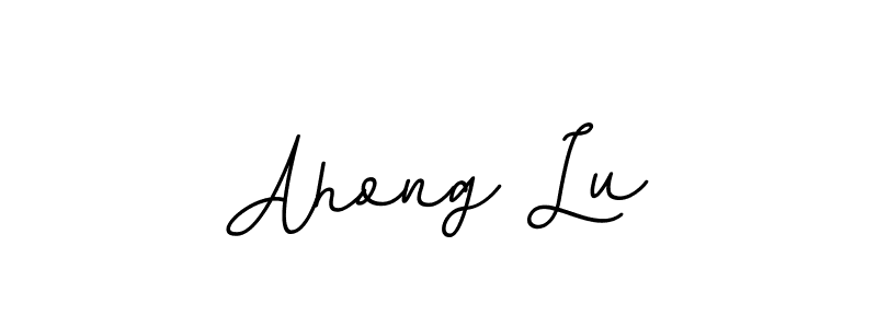 It looks lik you need a new signature style for name Ahong Lu. Design unique handwritten (BallpointsItalic-DORy9) signature with our free signature maker in just a few clicks. Ahong Lu signature style 11 images and pictures png