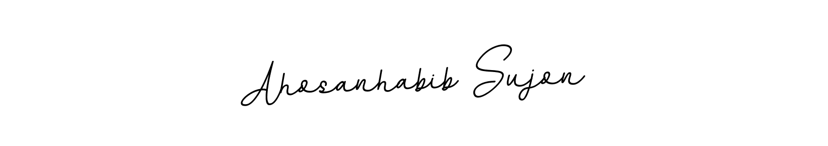 Also You can easily find your signature by using the search form. We will create Ahosanhabib Sujon name handwritten signature images for you free of cost using BallpointsItalic-DORy9 sign style. Ahosanhabib Sujon signature style 11 images and pictures png