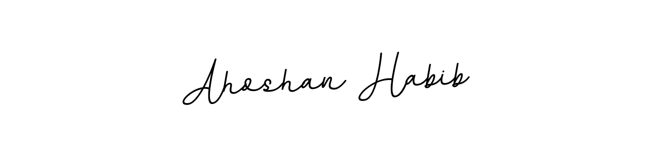 Also we have Ahoshan Habib name is the best signature style. Create professional handwritten signature collection using BallpointsItalic-DORy9 autograph style. Ahoshan Habib signature style 11 images and pictures png