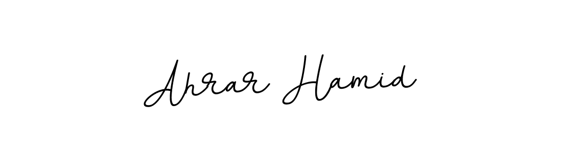 Ahrar Hamid stylish signature style. Best Handwritten Sign (BallpointsItalic-DORy9) for my name. Handwritten Signature Collection Ideas for my name Ahrar Hamid. Ahrar Hamid signature style 11 images and pictures png