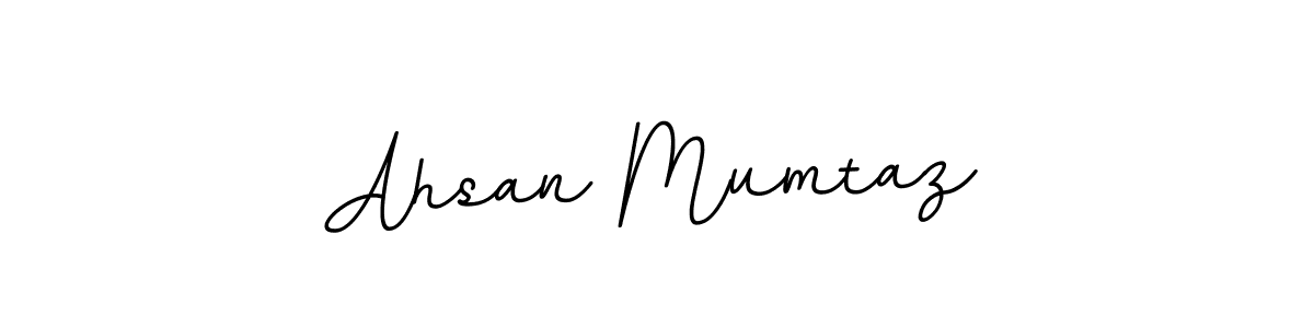 This is the best signature style for the Ahsan Mumtaz name. Also you like these signature font (BallpointsItalic-DORy9). Mix name signature. Ahsan Mumtaz signature style 11 images and pictures png