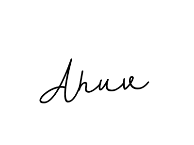 How to Draw Ahuv signature style? BallpointsItalic-DORy9 is a latest design signature styles for name Ahuv. Ahuv signature style 11 images and pictures png